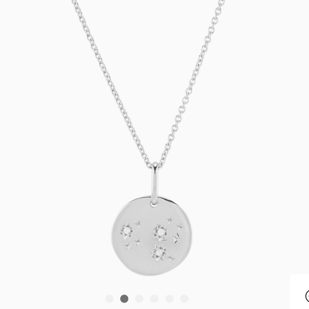 Mejuri sterling silver necklace